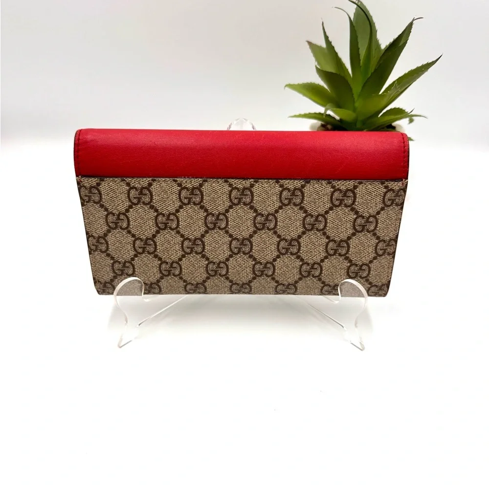 Gucci GG Supreme Continental Wallet #540 - Picture 2 of 5